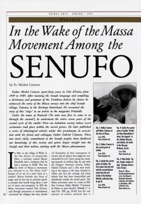 In the Wake of the Massa Movement Among the Senufo