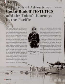 A la recherche de l’aventure, les voyages dans le Pacifique du Comte Rudolf Festetics de Tolna