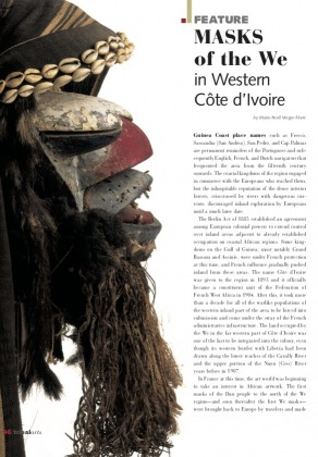 Masks of the We of Western Côte d’Ivoire