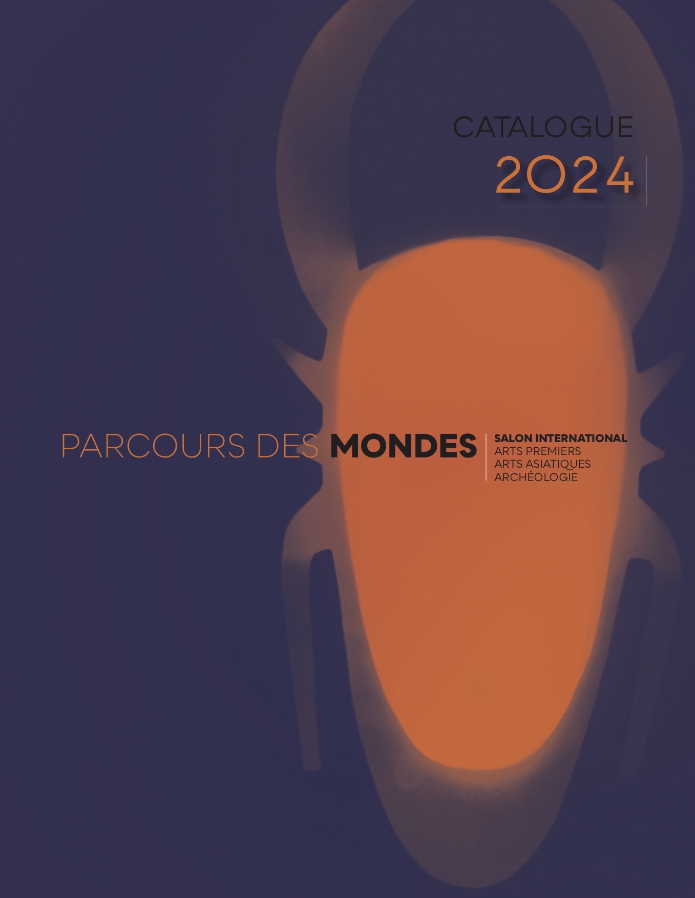 Parcours des mondes 2024 affiche