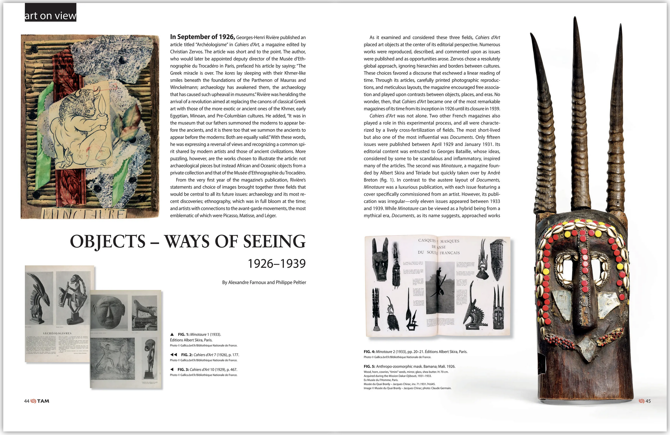     Objects – Ways of Seeing: 1926–1939     By Alexandre Farnoux, Philippe Peltier