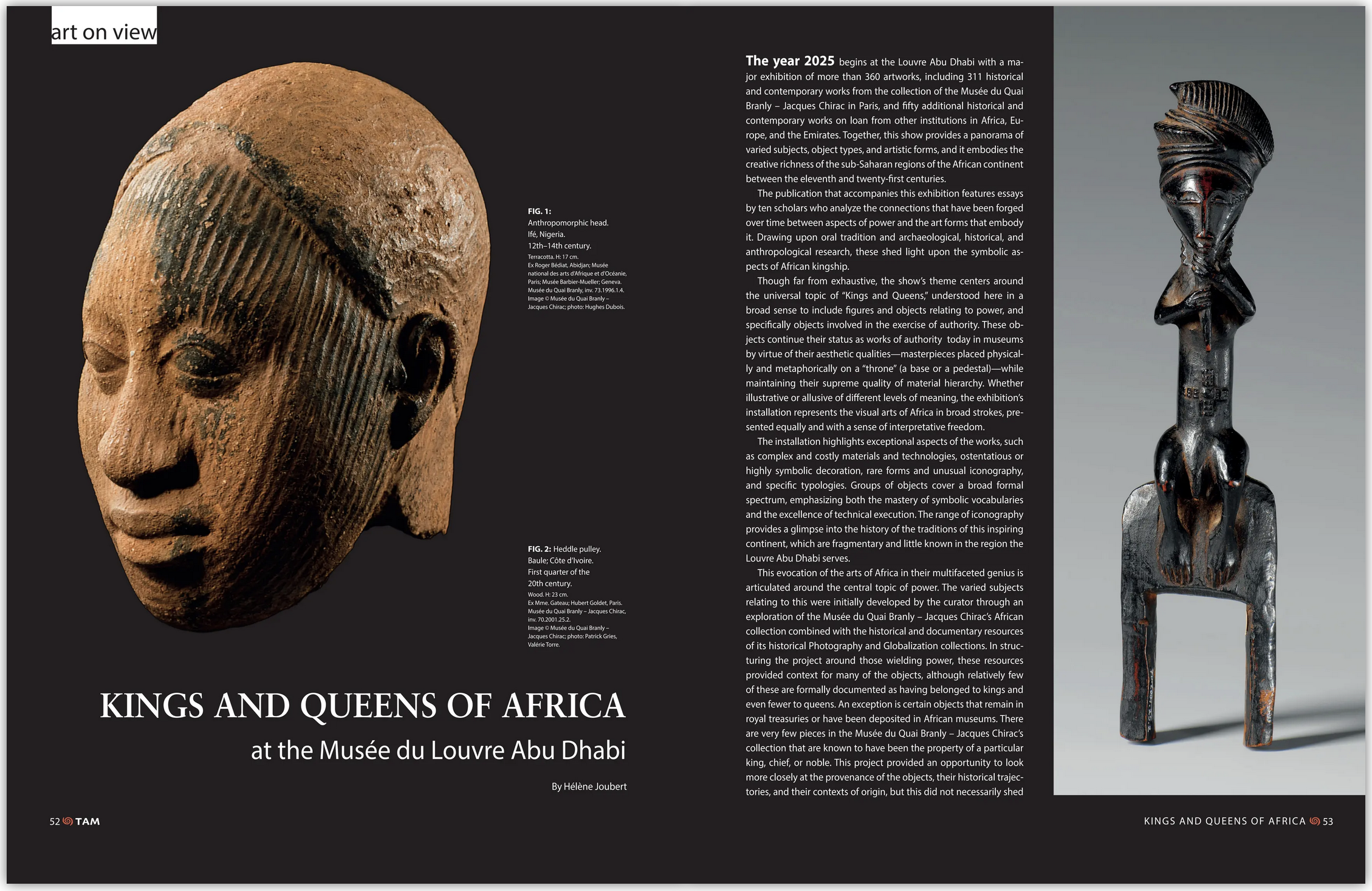     Kings and Queens of Africa at the Musée du Louvre Abu Dhabi     By Hélène Joubert