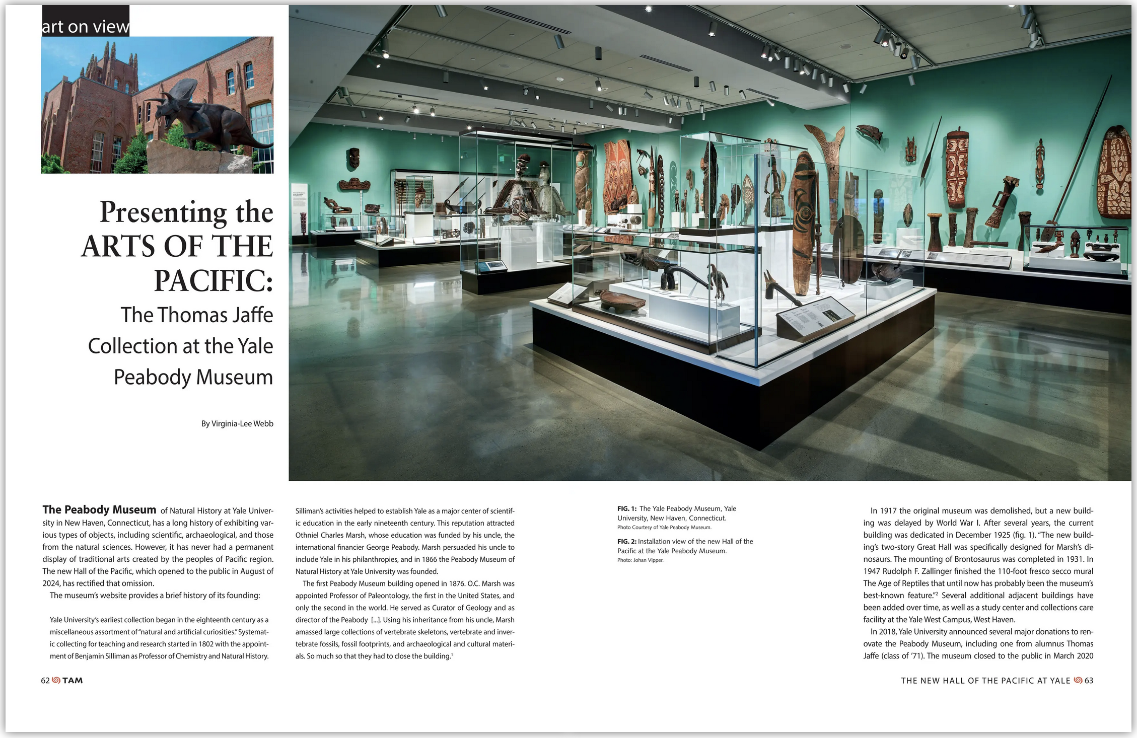     Presenting the Arts of the Pacific: The Thomas Jaffe Collection at the Yale Peabody Museum     By Virginia-Lee Webb