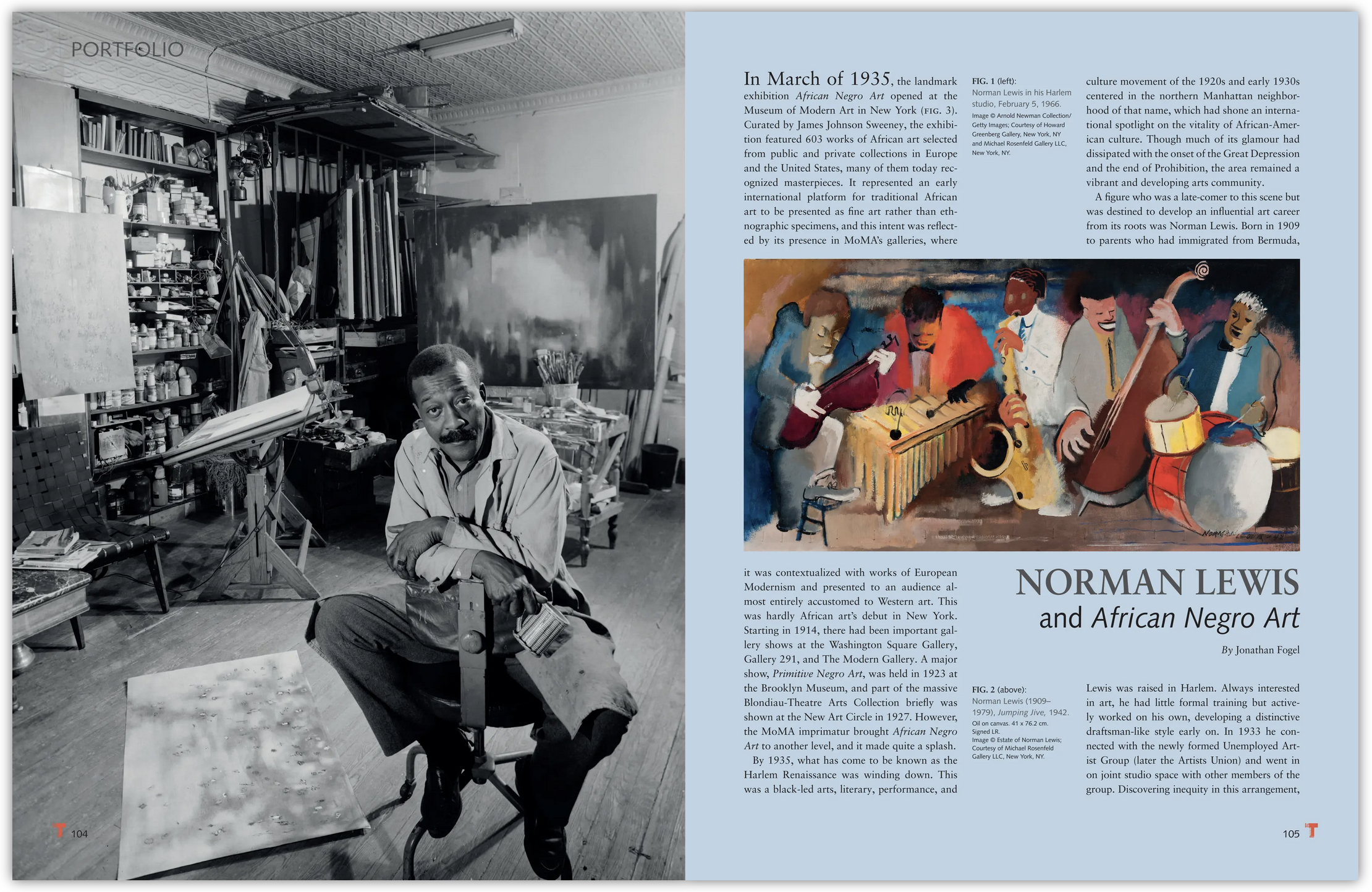 Norman Lewis and African Negro Art By Jonathan Fogel
